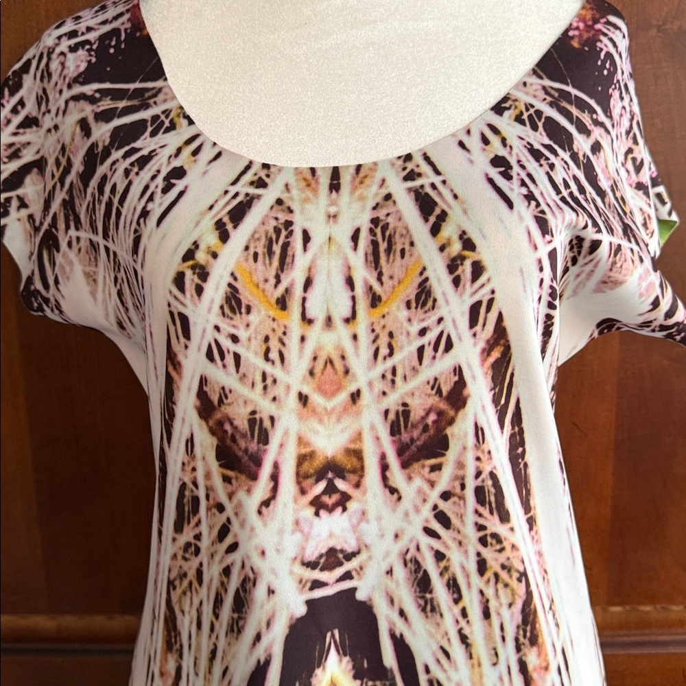 Pop Multicolor Reverible Geometric Mini Dress - Picture 4 of 5